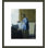 «Femme en bleu lisant une lettre» par Johannes Vermeer, impression giclée encadrée