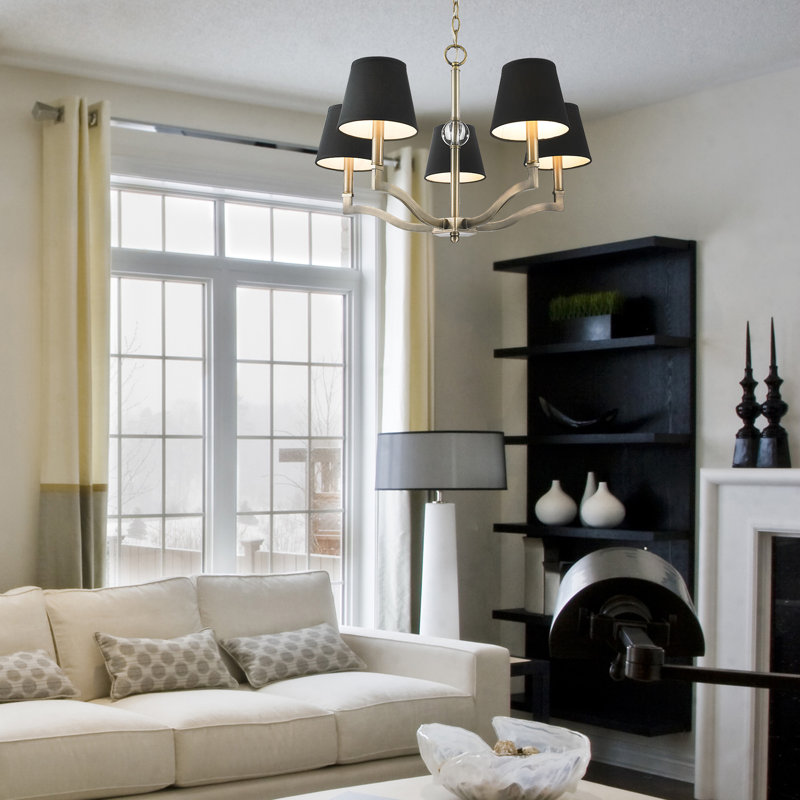 Denniston 5 - Light Dimmable Chandelier