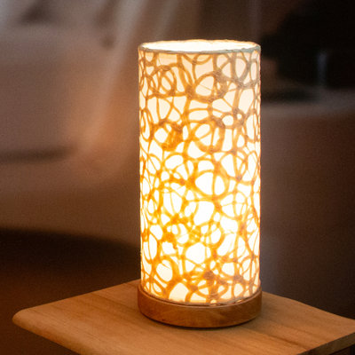 Wood Novelty Lamp