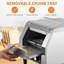 High-Capacity Conveyor Toaster with Timer, 7-Temperature Settings, 300 Slices/Hour, 1800W, 110V-138034883-138034884