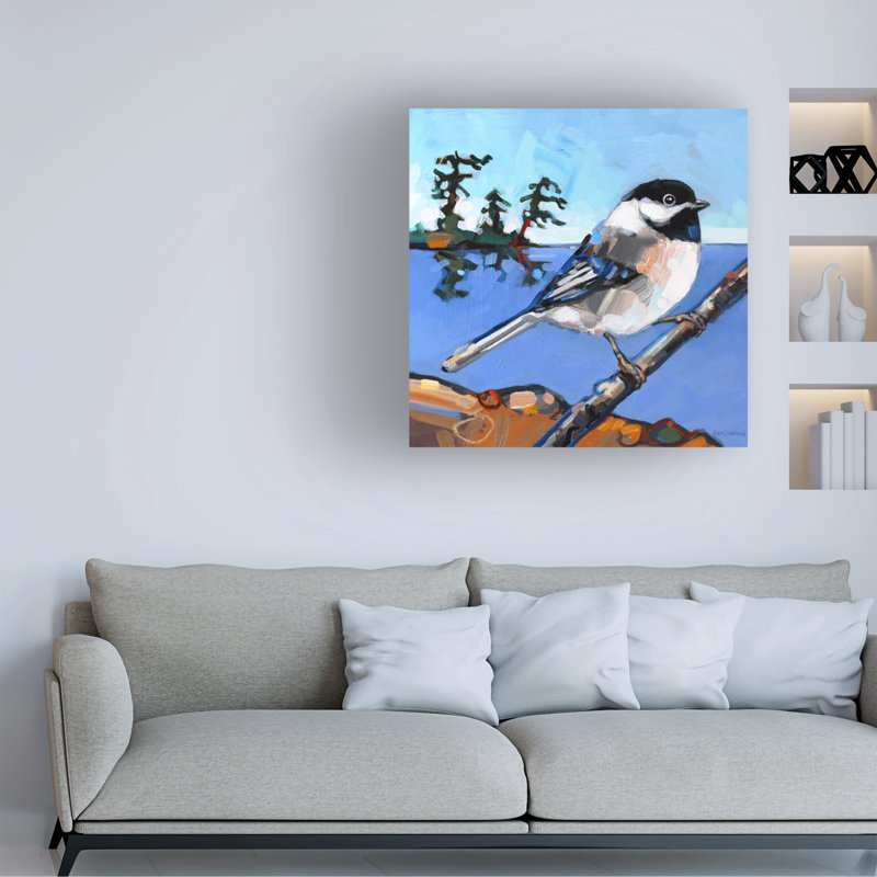 Art sur toile, tempête bolologienne Adam Swanson, H 14 po x l 14 po