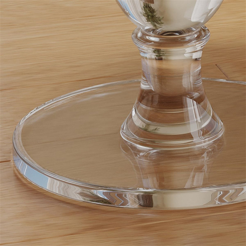 Table de bout en acrylique transparent Modern