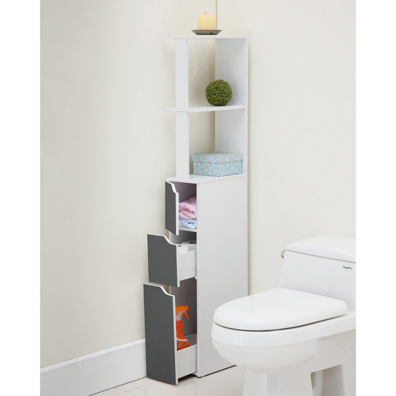 Hollie-Jo Linen Cabinet, Grey
