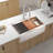 33'' L Single Bowl Stainless Steel Kitchen Sink