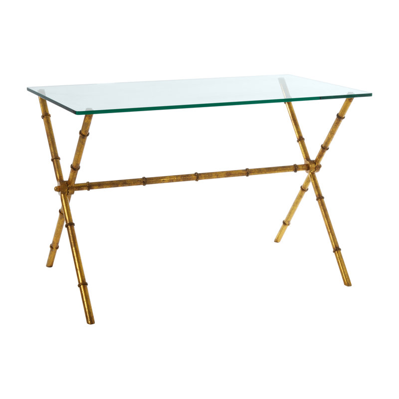 Pals 120cm Glass Top Console Table