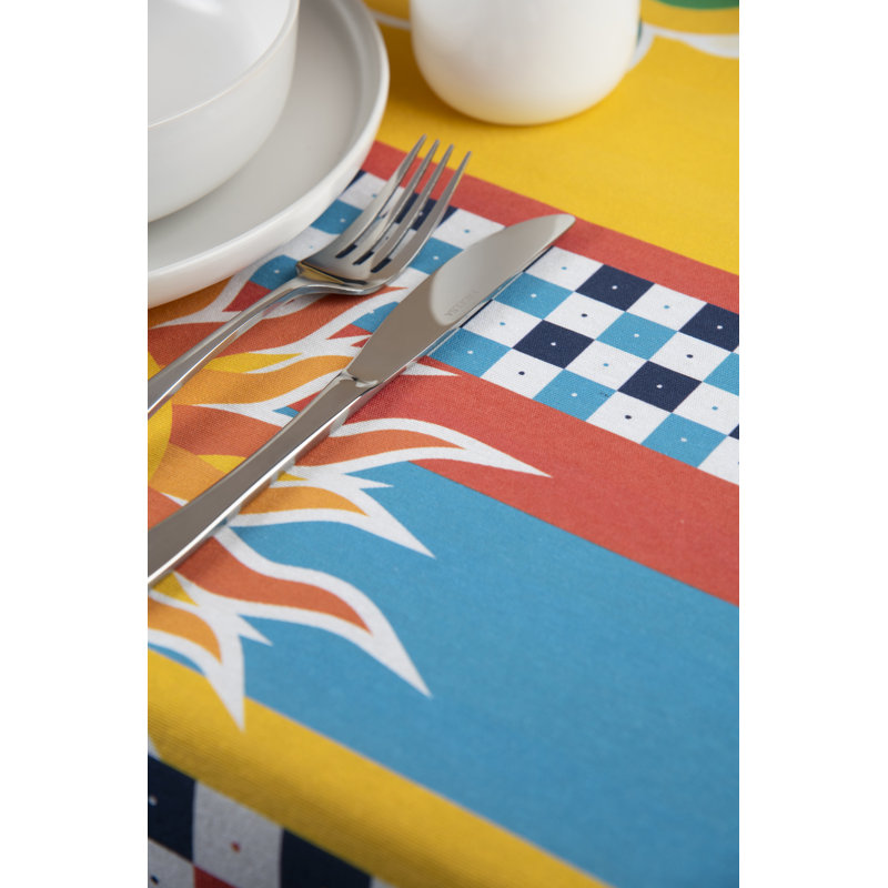 Excelsa tablecloth Sicilian Rhapsody cotton 140x180 cm multicolor