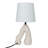 Ceramic Table Lamp with Volcano Finish