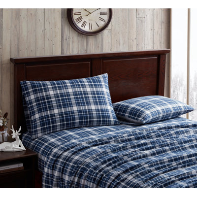 Ensemble de draps en flanelle Edmund