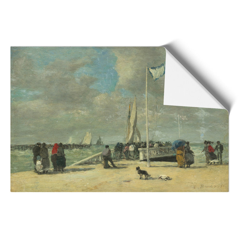 On The Jetty - No Frame Print, 21cm H x 30cm W x 0.1cm D
