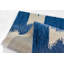 Chiara Hand Tufted Wool Navy Blue/Beige Area Rug-680338383
