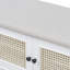 Banc d'entrée en rotin avec rangement Boho-1284938393