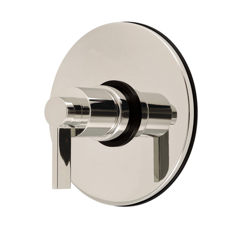 Kingston Brass NuvoFusion Single-Handle Pressure Balanced Tub and Shower Faucet, Valve and Trim Only