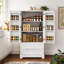 Garde-manger H 47,2 po avec 2 tiroirs et 3 tablettes Bayview Elinna-723015587