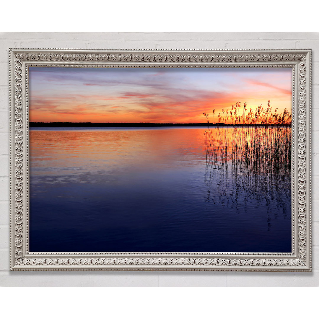 Gerahmtes Wandbild Serene Sunset