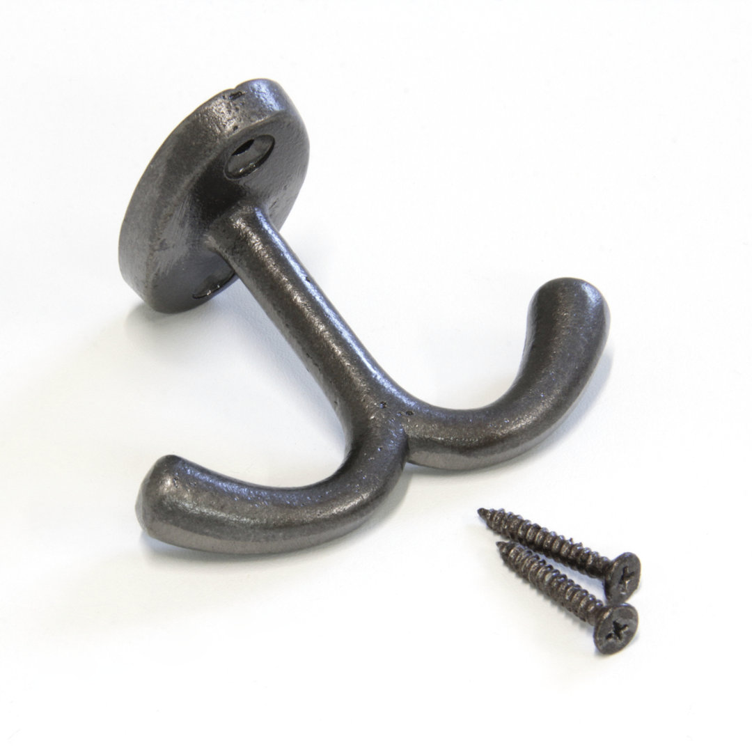 Iron Double Arm Wall Hook RCH Supply Company 
