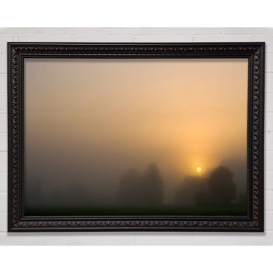 Foggy Day - Einzelner Bilderrahmen Kunstdrucke