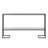 52" Modern C-Shaped Glass Console Table - Double Layer Tempered Glass Sofa Table for Living Room, Entryway - Sturdy Metal Frame, Slim Design, Contemporary Hallway Table-438627191-445960604