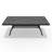 7-Piece All-Weather Cast Aluminum Dining Furniture Set With Black Frame-1667040427