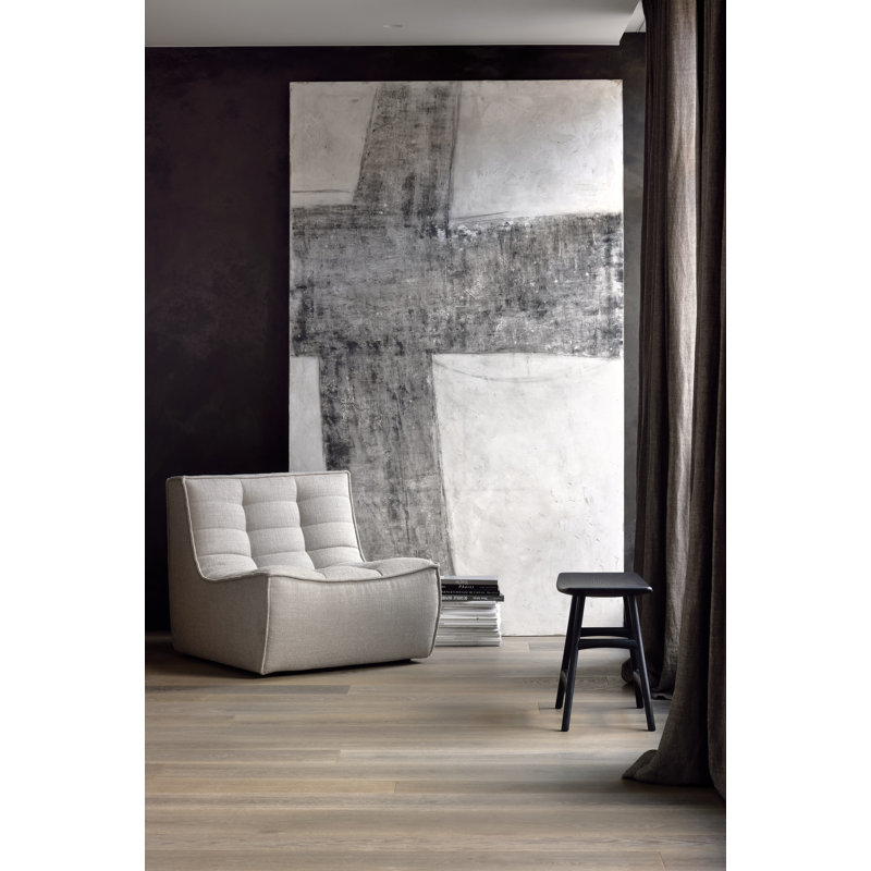 N701 Armless Chair, Beige