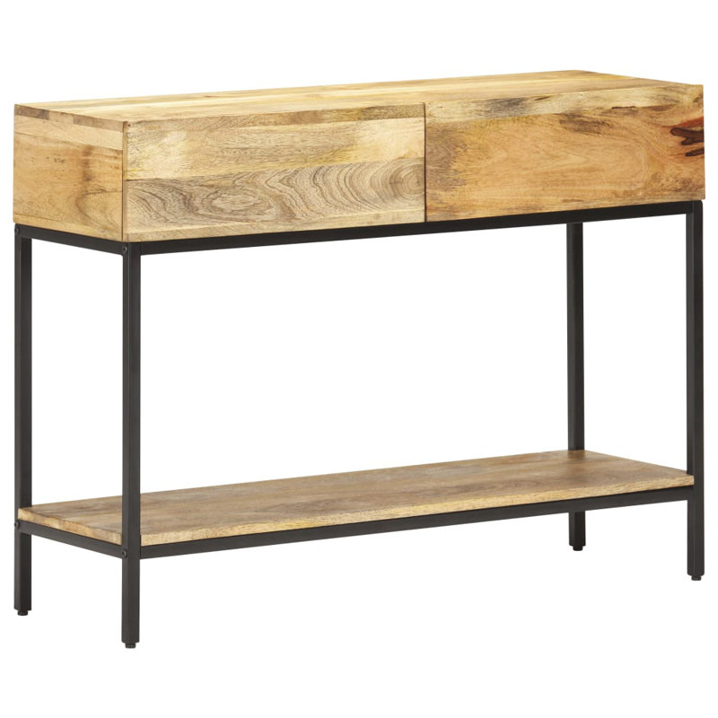 Millen 100cm Solid Wood Top Console Table