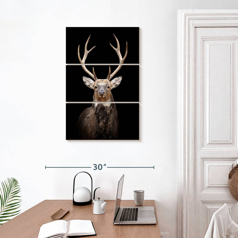 Brampt Mighty Red Deer, 32" H x 20" W