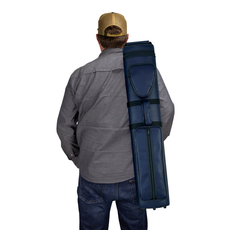 3/5 Hard Pool Cue Case, Blue