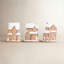 3-Piece 5.50"H Christmas Resin Gingerbread House Table Decor