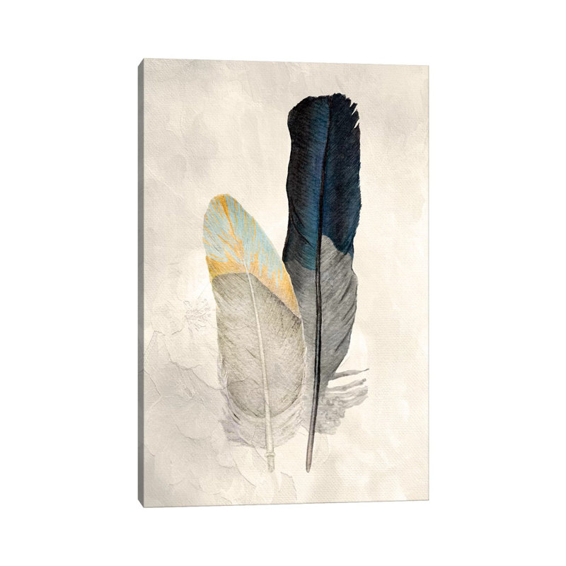 Two Of A Kind I by Kimberly Allen - Wrapped Canvas Print, 30.48cm H x 20.32cm W x 1.905cm D