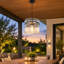 1-Light Cylindrical Glass Kitchen Island Pendant-757725632