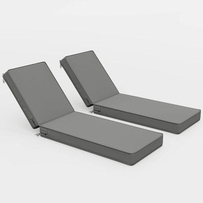 Outdoor Chaise Lounge Chair Cushion