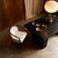 Tabouret de comptoir rembourré avec-120293461