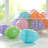 60PK 3"H Easter  Plastic Fillable Eggs In 6 Assorted Colours, 10 Of Each
