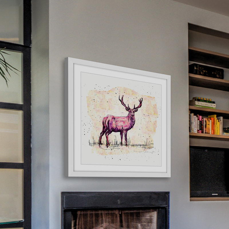 Marie-Eve Pharand - Single Picture Frame Painting, 41cm H x 41cm W