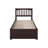 Huntsville Solid Wood Platform Bed with Panel Footboard and Storage Drawers-804708602-804708578