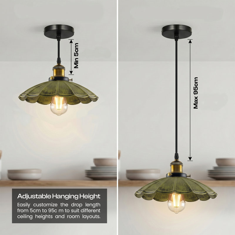 1 - Light Dome Pendant, No, Brushed Brass