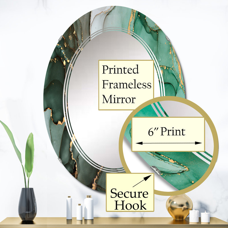 Mirror, 36" x 24"