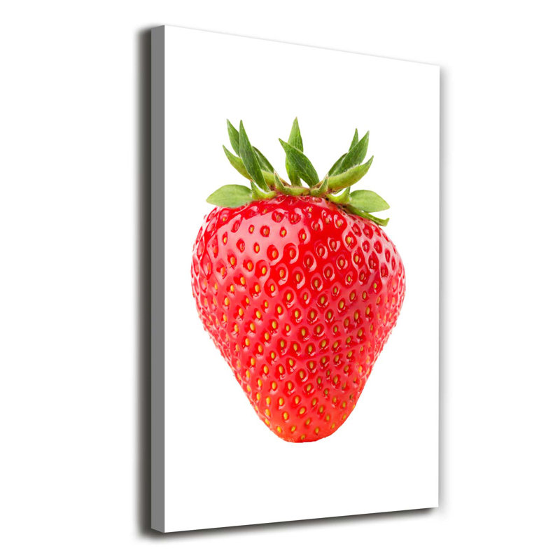 Strawberry - Wrapped Canvas Print