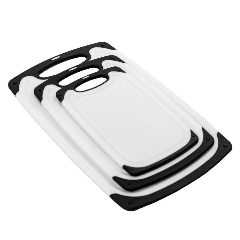 Ensemble de planche à découper en plastique 3 pièces Eviva