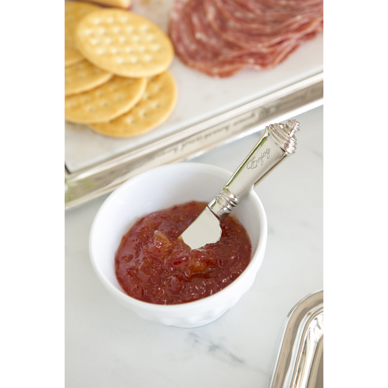 Cypress Home Stainless Steel Cheese Board