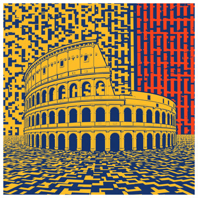Tapisserie murale Colosseum - Art mural