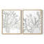 Impression encadrée Quiet Coral I-Premium - prête à être accrochée - aucun clou requis - aucun clou requis-249478143-249478137