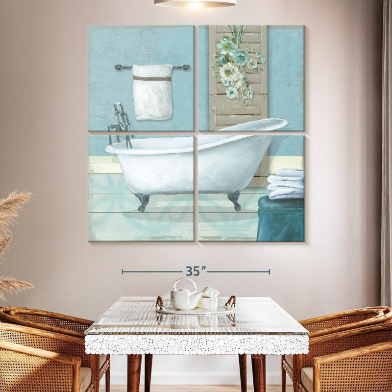 Kerrick Teal Bath I