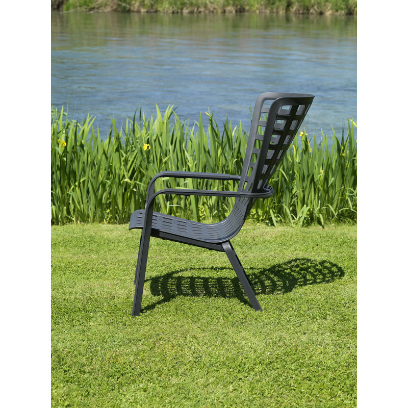 Folio Outdoor Lounge Chair, Tobacco