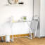 Glass Top Computer Desk-1065977378