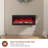Hwang Wall Mounted/Recessed-in Ultra-Thin Electric Fireplace-1916877710