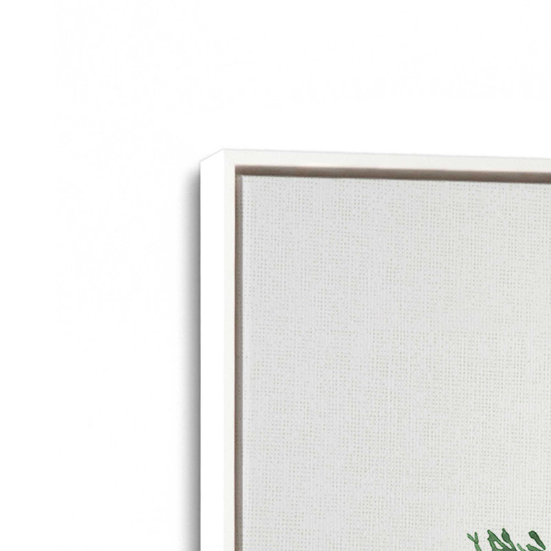Silent Pines, ensemble de 2 impressions sur toile, H 37 po x l 50 po, Blanc opaque, Impression encadrée sans passe-partout