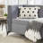 Tufted Cotton Decorative Throw Pillow Cover with Zipper, Set of 2