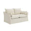 Shane Beige Linen 3Pcs Living Room Set