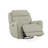 Iavor Swivel Glide Leather Power Recliner w/ Charging Ports-1461541195