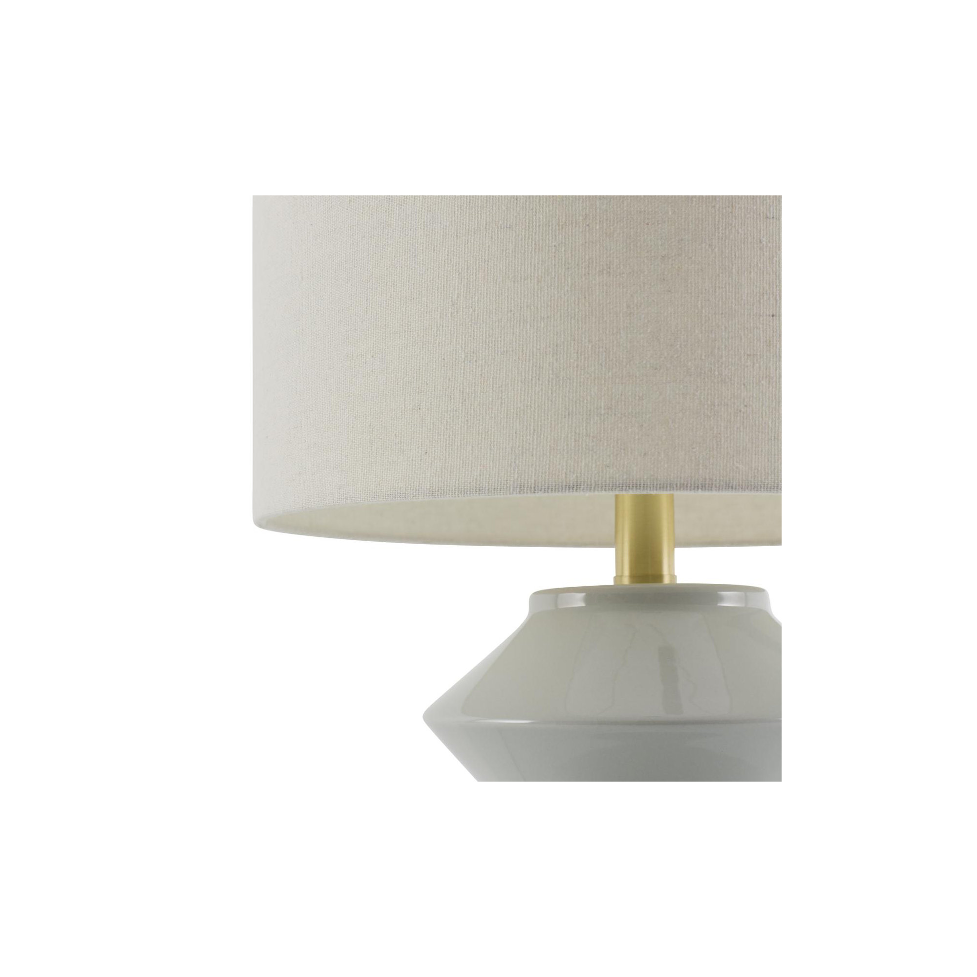 Boyes Ceramic Table Lamp, Gray